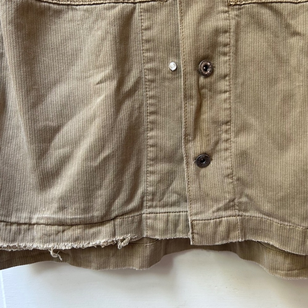 Free People Utility Oversized Military Jacket Shacket Size Small - Picture 8 of 13